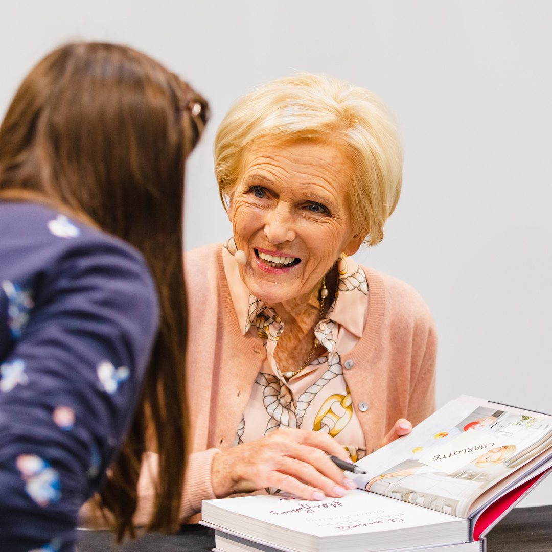 Mary Berry Book Signing 1080 x1080